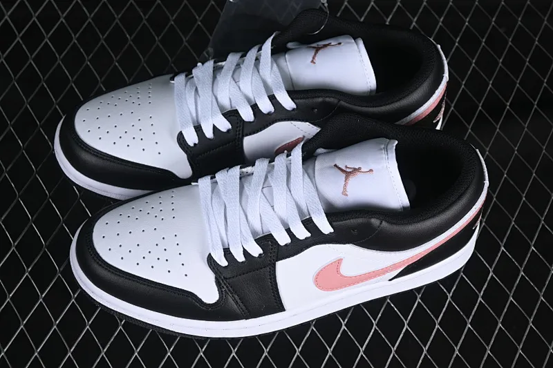 All categories Air Jordan Jordan series basketball shoes Air Jordan 1 Low Air Jordan 1 Low AJ1 Joe 1 black and white low-top cultural and leisure sports sneakers 553558-165